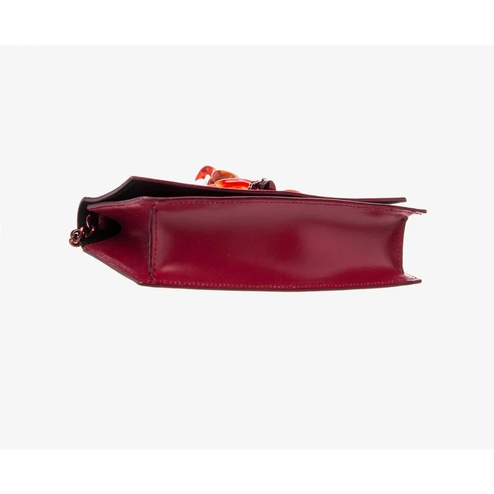 7235 - Alexander McQueen Red Skull Bag